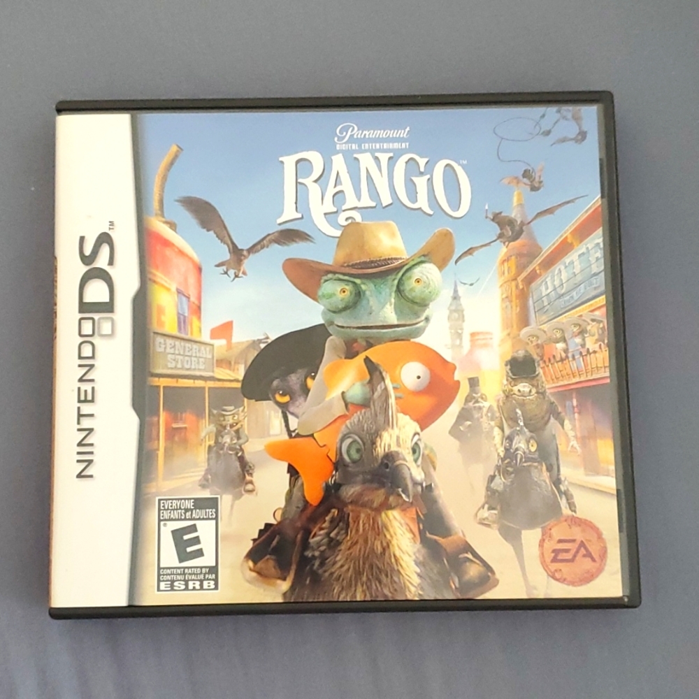 Rango Nintendo DS Game Complete in Box 2011 Video Game